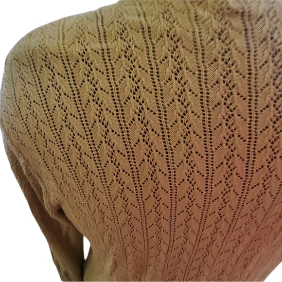 Vintage Dana Buchman Light Green Sweater Size M - Picture 4 of 4